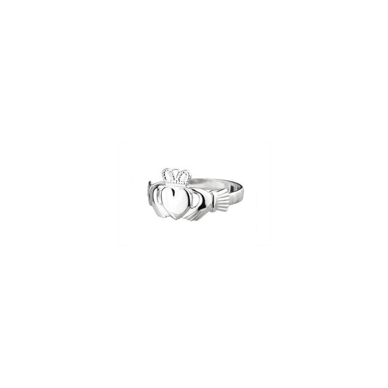 Sterling Silver Petite Claddagh Ring