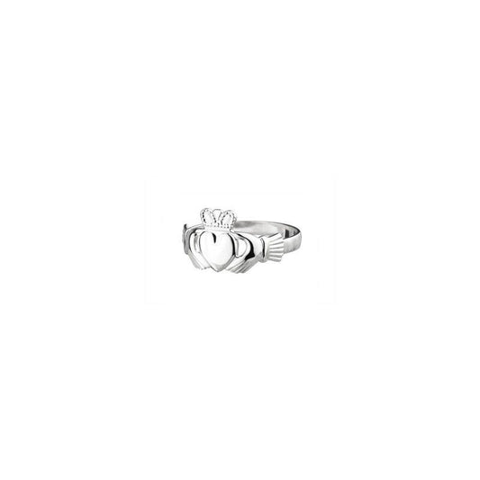 Sterling Silver Petite Claddagh Ring